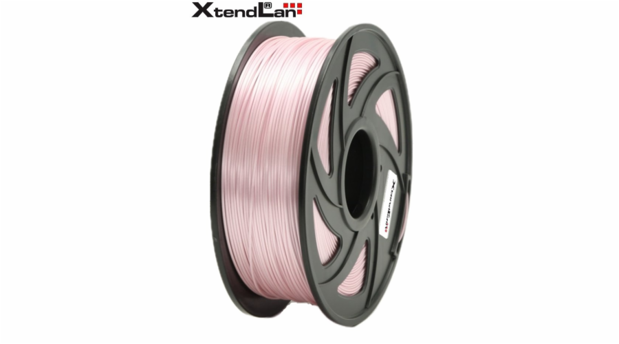 XtendLAN PLA filament 1,75mm světle růžový 1kg