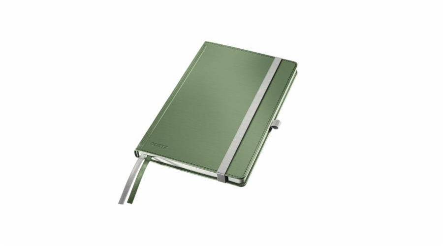 LEITZ Zápisník STYLE A5, tvrdé desky, čtverečkovaný, zelenkavá