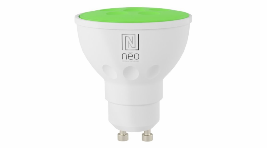 IMMAX NEO SMART žárovka LED GU10 6W RGB+CCT barevná a bílá, stmívatelná, Wi-Fi, TUYA