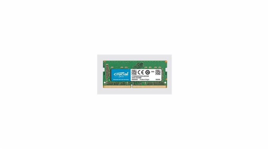 Crucial DDR4 16GB SODIMM 2666Mhz CL19 pro Mac