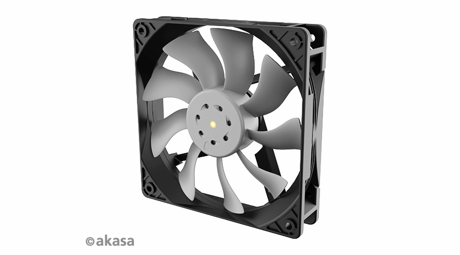 AKASA ventilátor OTTO SF12, 120x120x25mm, 12V