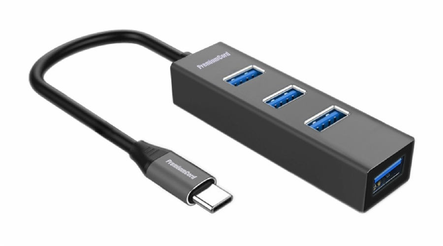 5G SuperSpeed USB Hub USB-C na 4x USB 3.2 Gen 1