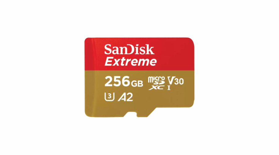 SanDisk micro SDXC karta 256GB Extreme Mobile Gaming (190 MB/s Class 10, UHS-I U3 V30)