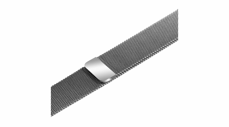 Apple Watch náhradní náramek 42mm Milánský tah Silver