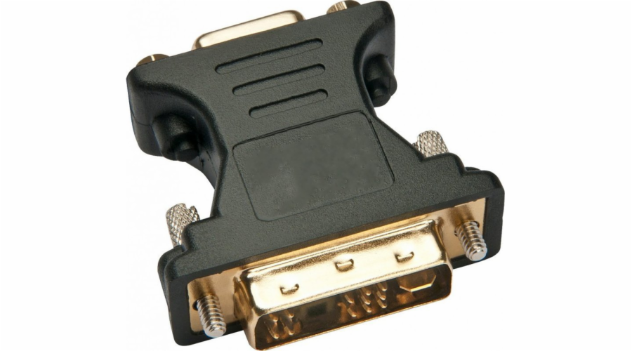 Adapter AV Techly DVI-A - D-Sub (VGA) czarny (IADAP-DVI-8600T)