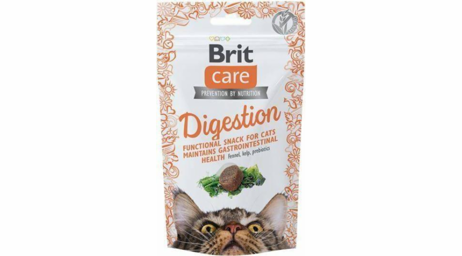 Brit Brit Care Snack 50g Digestion, przysmak dla kota