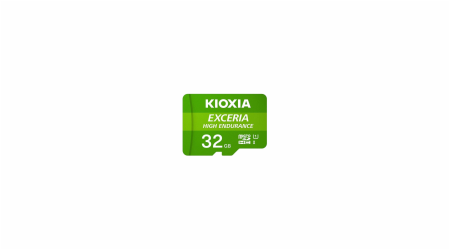 SDHC 32GB micro Kioxia EXCERIA HIGH ENDURANCE M303E, UHS-I (U1) V10 (100MB/s) Class 10 + adaptér