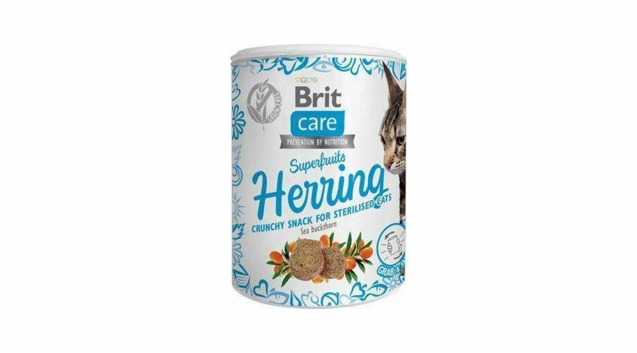 Brit Brit Care Snack 100g Herring, przysmak dla kota