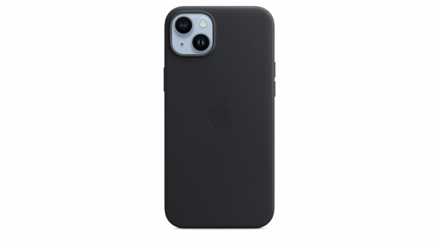 iPhone 14+ Leather Case with MagSafe- Midnight