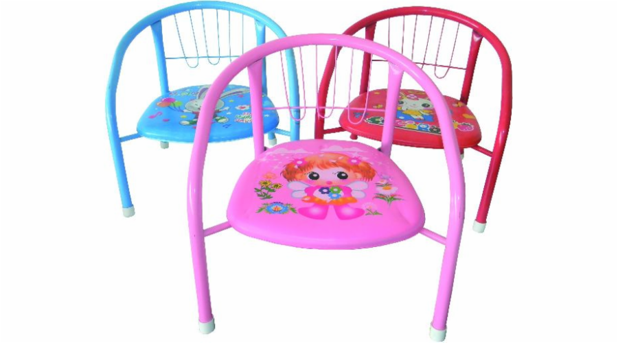 Židlička dětská s dekorem-nevhodné pro děti do 3 let