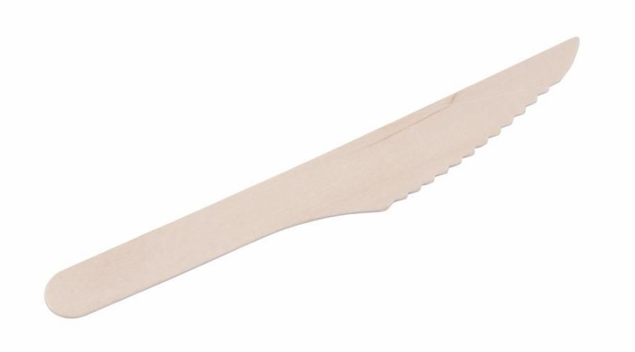 Nůž dřevěný jídelní 10 ks Woodline ECO 100% Natural