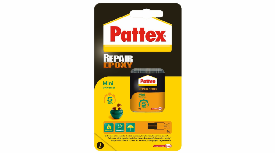 Lepidlo Pattex Epoxy Repair Mini Universal 6 ml