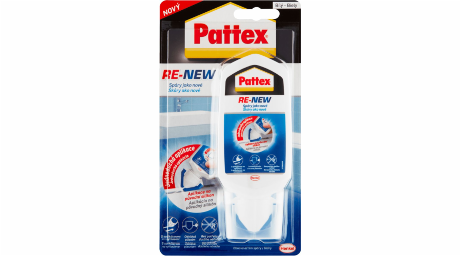 Obnovovač silikonu 80 ml bílý PATEX RE-NEW