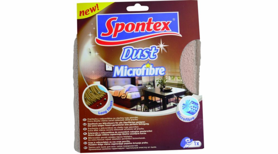 Utěrka na prach mikrovlákno Spontex Dust