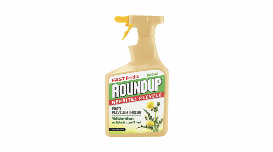 Postřik Roundup Fast bez glyfosátu 1 l rozprašovač