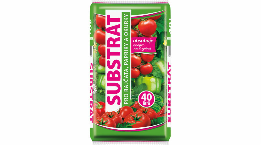 Substrát Forestina Standard rajčata, papriky, okurky 40 l