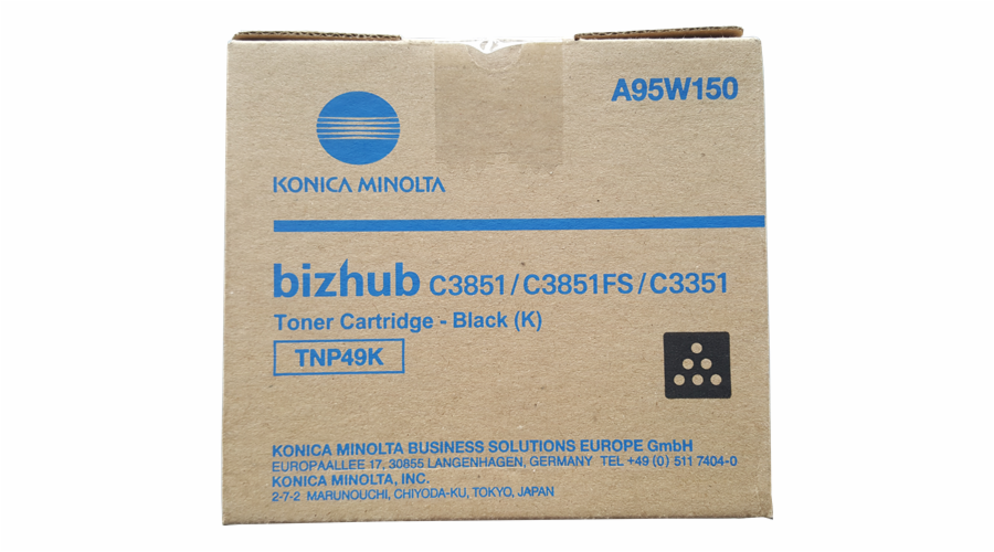 Minolta Toner TNP-49K, černý do bizhub C3351, C3851 (13k)
