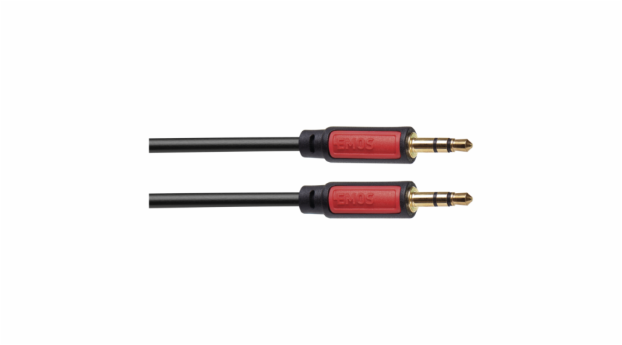 JACK kabel 3,5mm stereo, vidlice - 3,5mm vidlice 1,5m SM5001