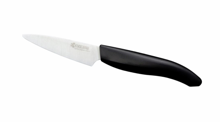 Keramický nůž KYOCERA s bílou čepelí 7,5cm FK 075WH BK KYOCERA keramický nůž s bílou čepelí/ 7,5 cm dlouhá čepel/ černá plastová rukojeť