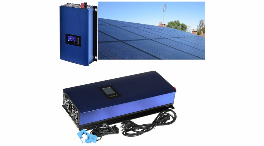 Xtend Solarmi GridFree 2000M 8x solární panel monokrystalický 360 Wp 60 článků celočerný + měnič napětí 2kW s limiterem SOPGWL0040