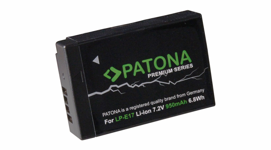 PATONA baterie pro foto Canon LP-E17 1100mAh Li-Ion Premium