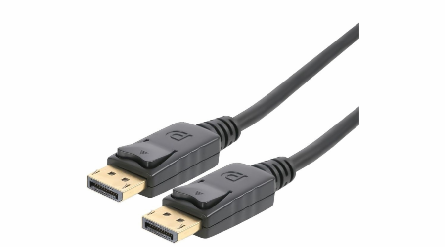 PremiumCord DisplayPort 2.0 přípojný kabel M/M, zlacené konektory, 1,5m