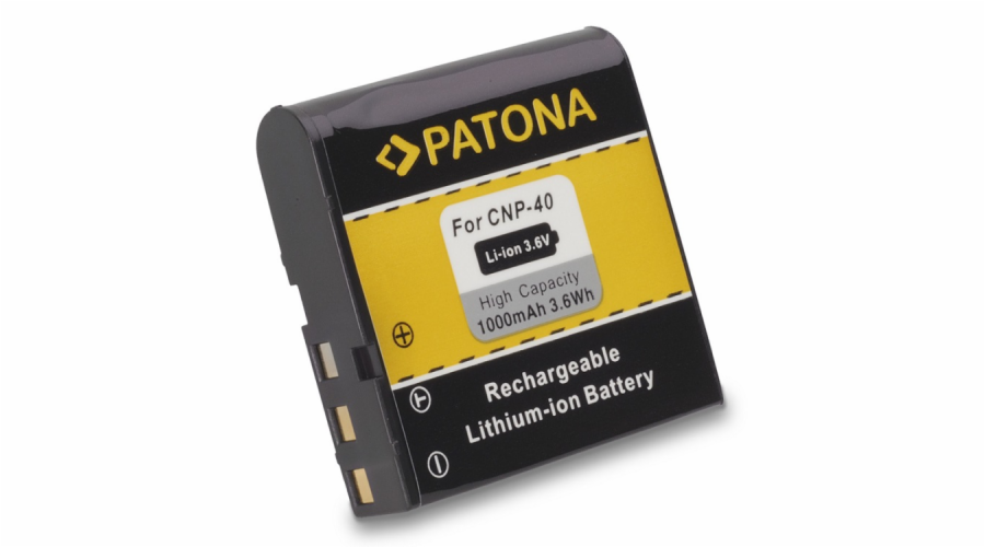 Patona PT1024 PATONA baterie pro foto Casio NP-40 1000mAh