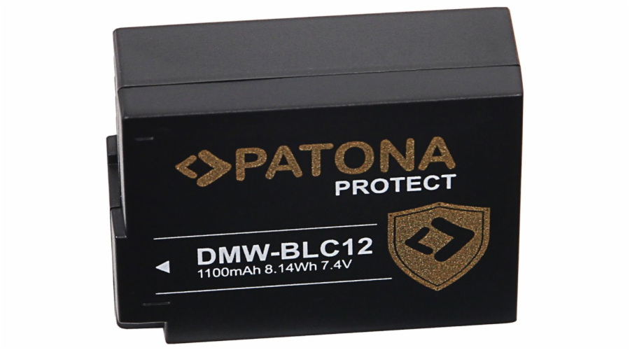 PATONA baterie pro foto Panasonic DMW-BLC12 E 1100mAh Li-Ion Protect