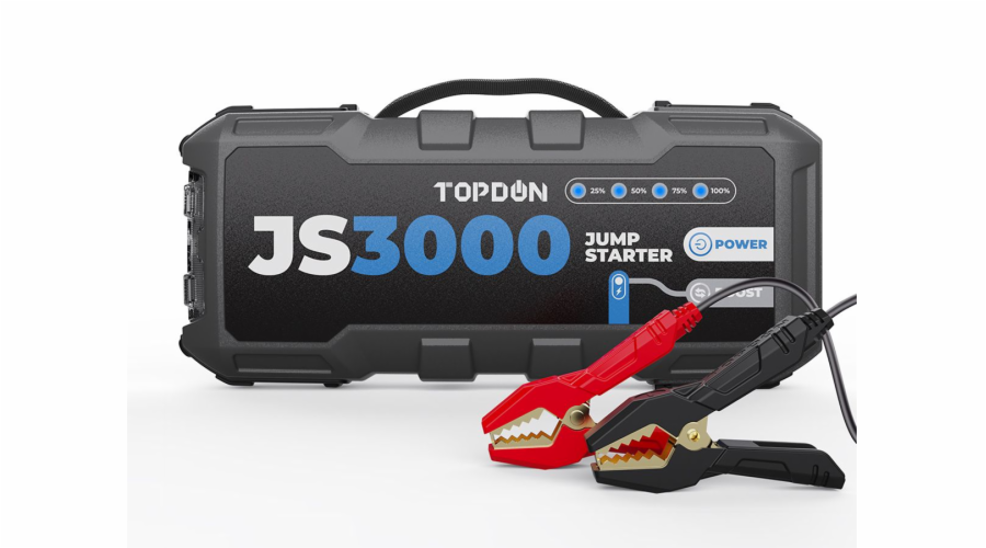 Topdon 3000 24000 mAh - Car Jump Starter JumpSurge 3000, 24000 mAh