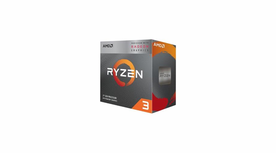 CPU AMD RYZEN 3 4300G, 4-core, 3.8GHz, 4MB cache, 65W, socket AM4, BOX