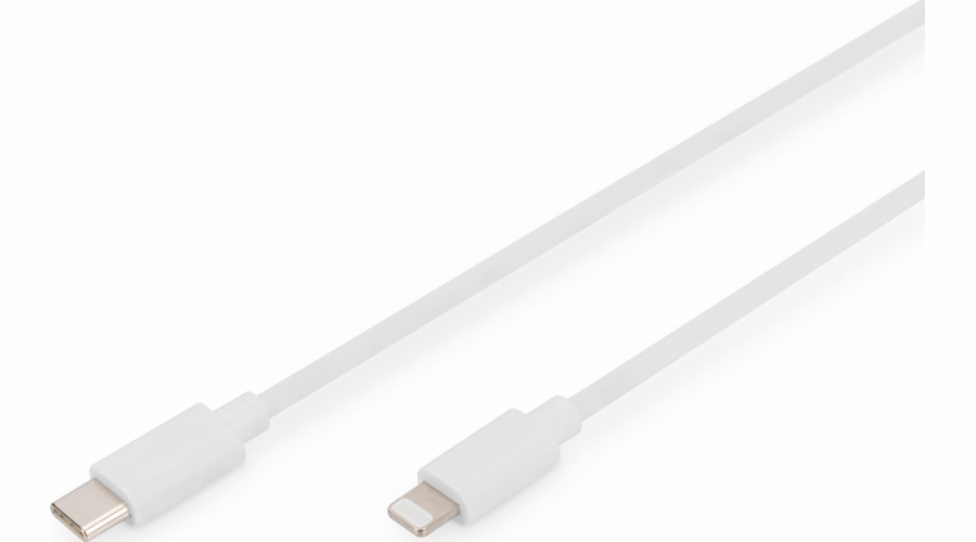 Kabel přenosu dat/USB C/Lightning MFI 2M Bílé nabíjení