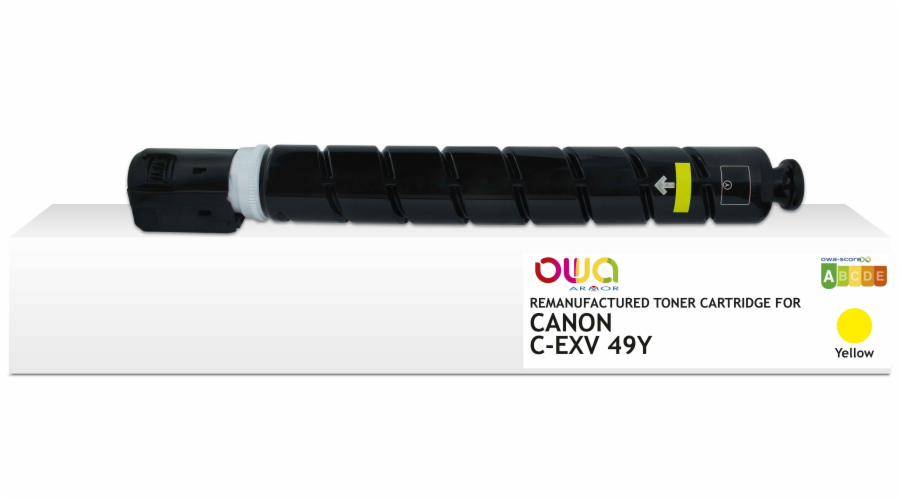 OWA Armor toner pro CANON iR ADVANCE C33xx, 36000 stran, C-EXV49 K, černý/black