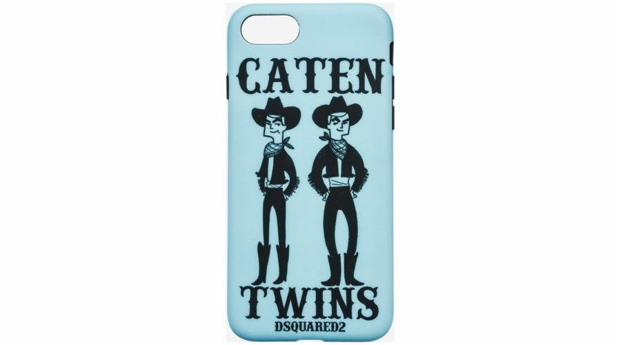 Dsquared2 Case Etui Caten Twins Iphone 6 / 6s / 7 / 8 Niebieski
