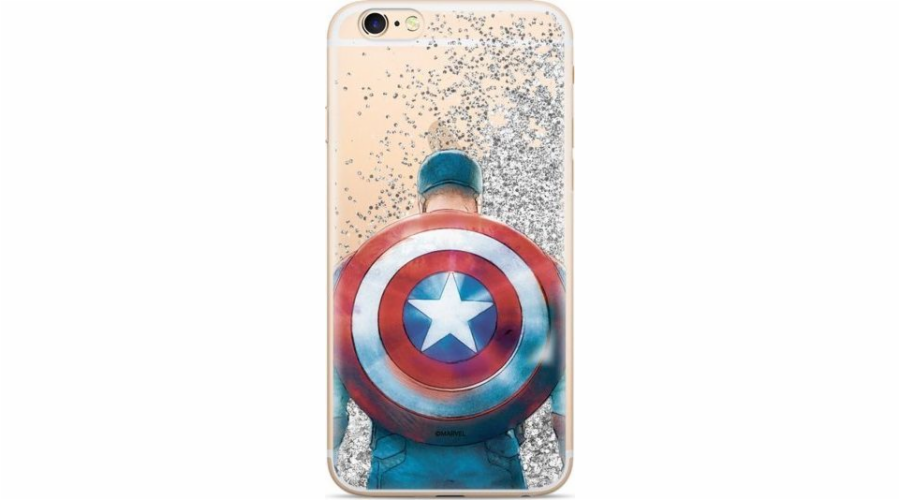 Erti Case Liquid Glitter Marvel Captain America 002 Samsung Galaxy A10 Standard
