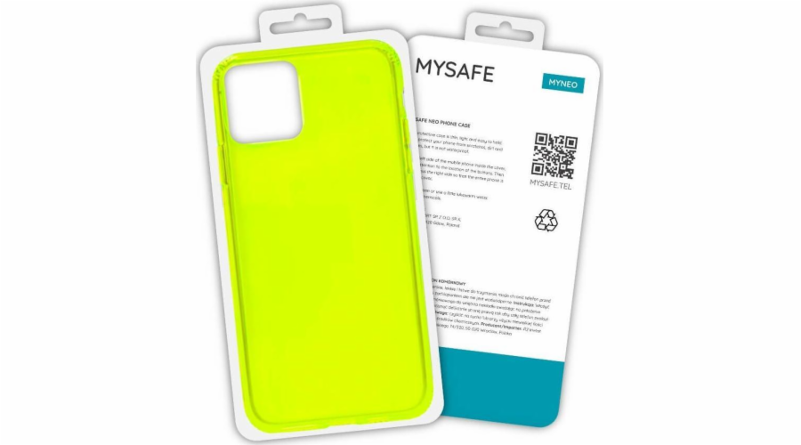 MySafe MySafe Case Neo iPhone 12 Mini Yellow Box