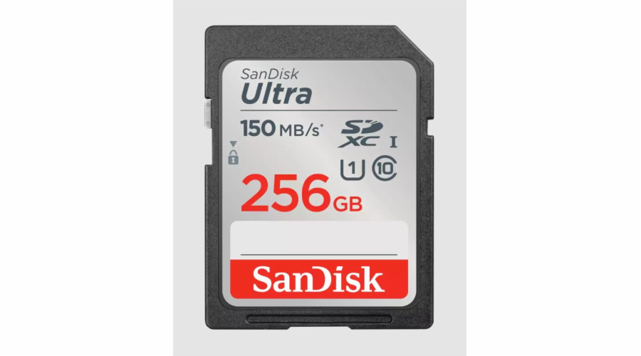 SanDisk SDXC karta Ultra 256GB (150MB/s)