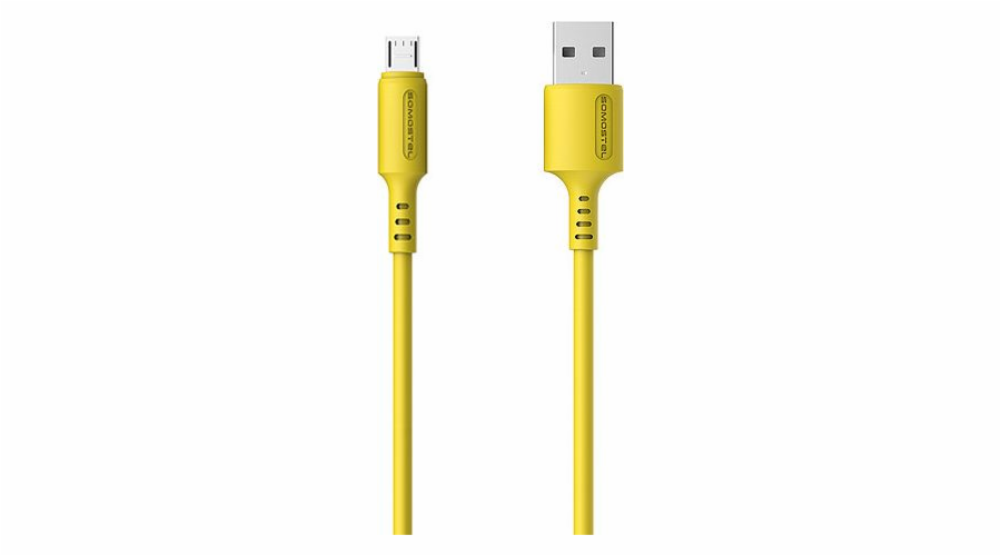 USB USB -A Somostel Cable - microUSB 1,2 m žlutá (SMS -BP06 USB - Micro USB žlutá)