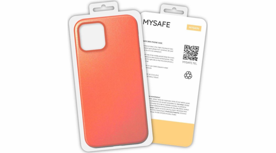 MySafe mysafe pouzdro Skin iPhone 12 Mini Orange Box