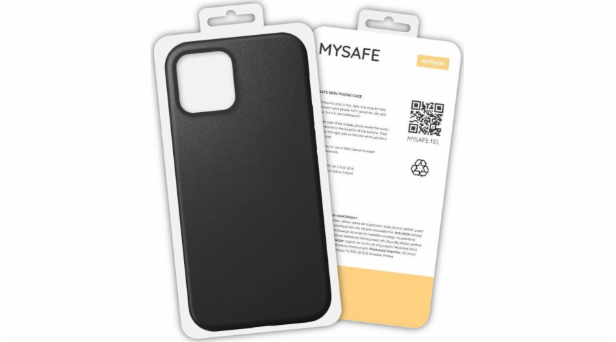 Mysafe mysafe pouzdro skin iphone xs max černá skříňka