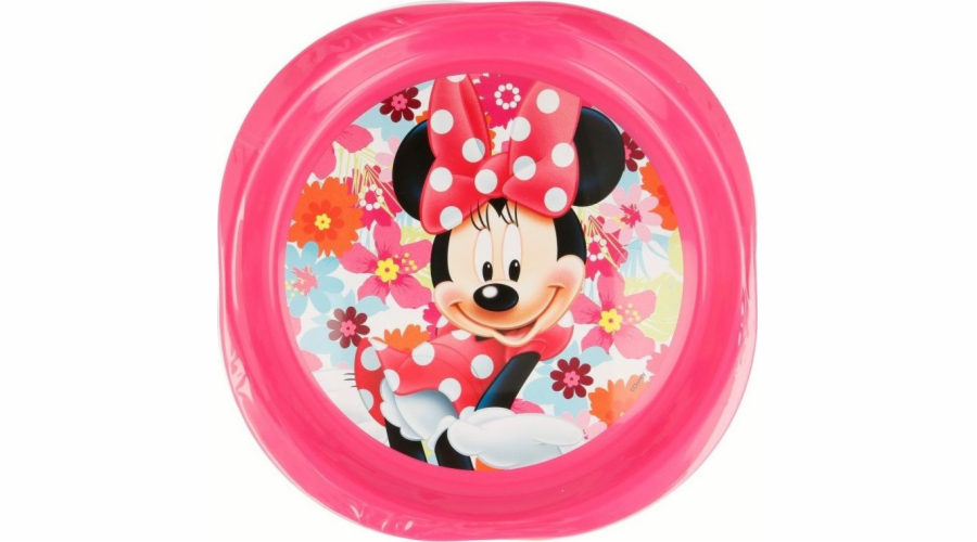 Minnie Mouse - Sada 3 univerzálních piknikových talířů