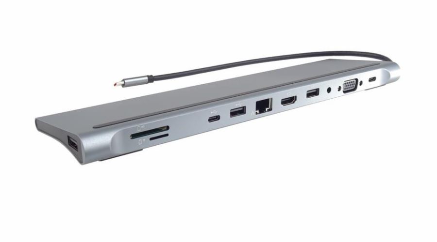 Dokovací stanice USB-C Full Size MST vhodná pod notebook