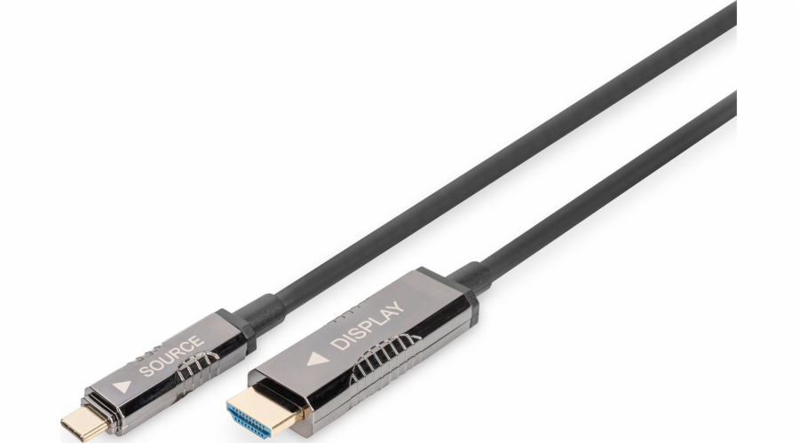 Kabel adapter hybrydowy AOC USB Typ C na HDMI 4K 60Hz 20m