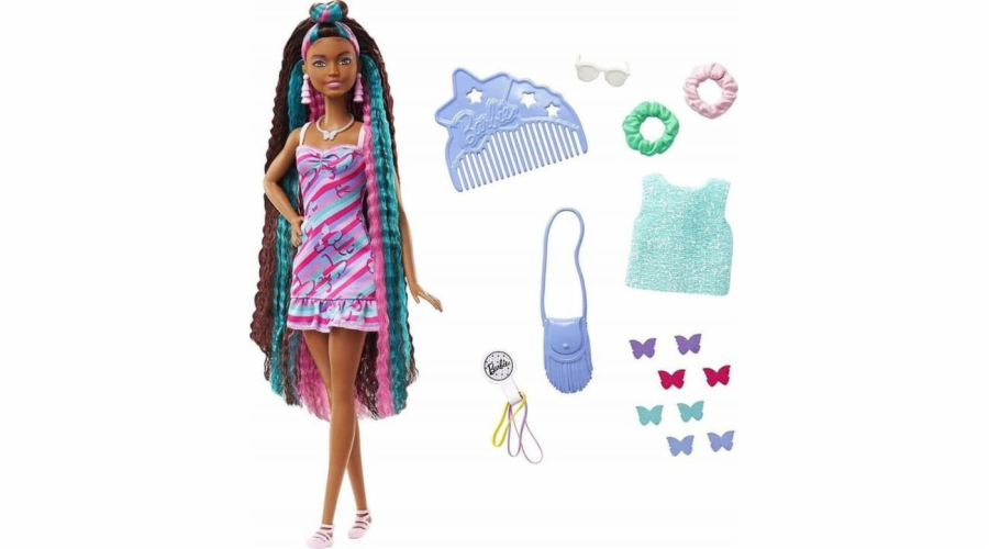 Barbie Barbie Barbie Barbie úplně vlasy panenka s dluhy HCM91