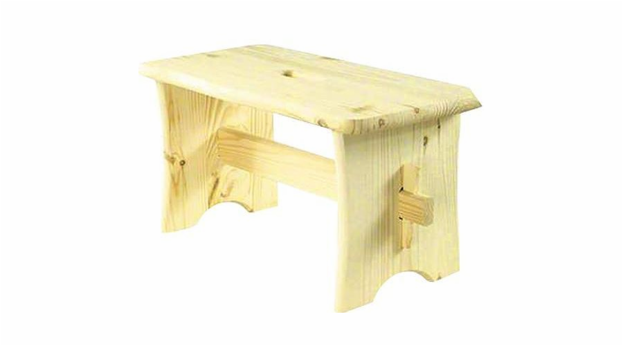 Stolička dřevěná 39x20x20 cm