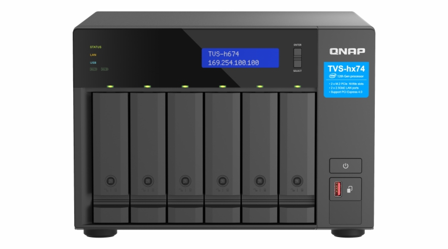 QNAP TVS-h674-i3-16G
