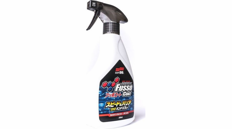 Soft 99 Fusso Coat Speed & Barrier Hand Spray -quick detailer for maintenance of coatings 500ml