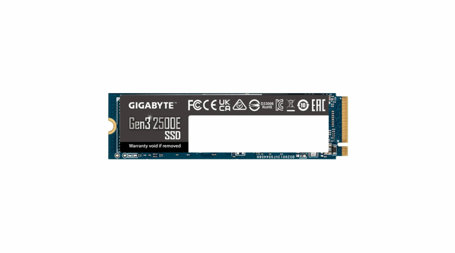 Gigabyte Gen3 2500E/1TB/SSD/M.2 NVMe/3R