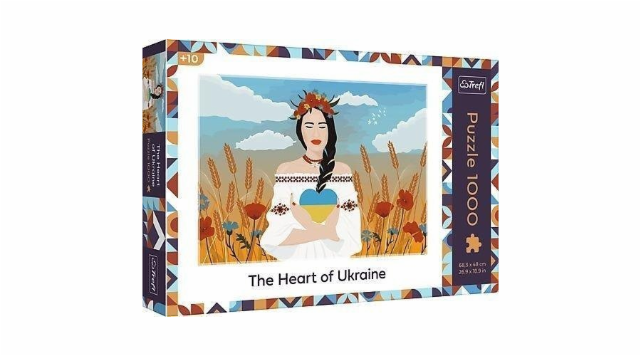 Puzzle 1000 elementów The Heart of Ukraine