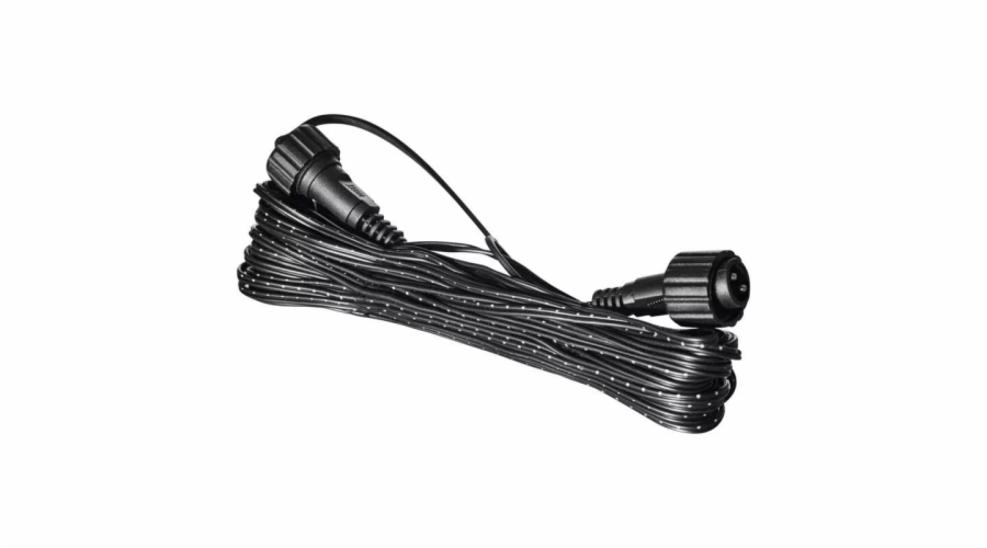 Prodlužovací kabel pro spojovací řetězy Standard černý, 10 m, venkovní i vnitřní