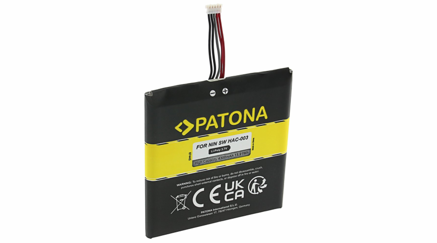 PATONA baterie pro herní konzoli Nintendo Switch HAC-003 4300mAh Li-Pol 3,7V
